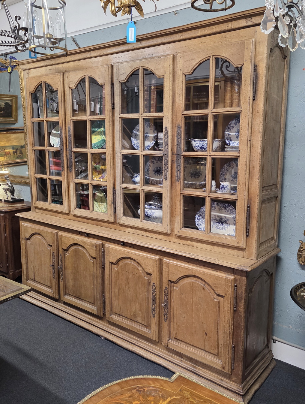 A large French Regence Bookcase